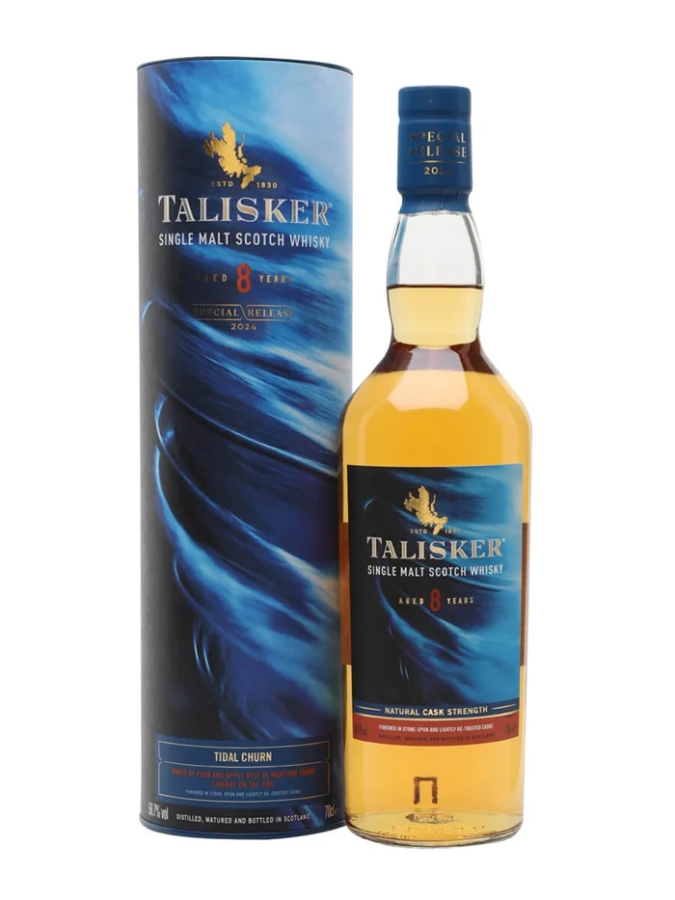 TALISKER 8 ans Tidal Churn Special Diageo Release 2024 58.7% TALISKER 8 ans Tidal Churn Special Diageo Release 2024 58.7%