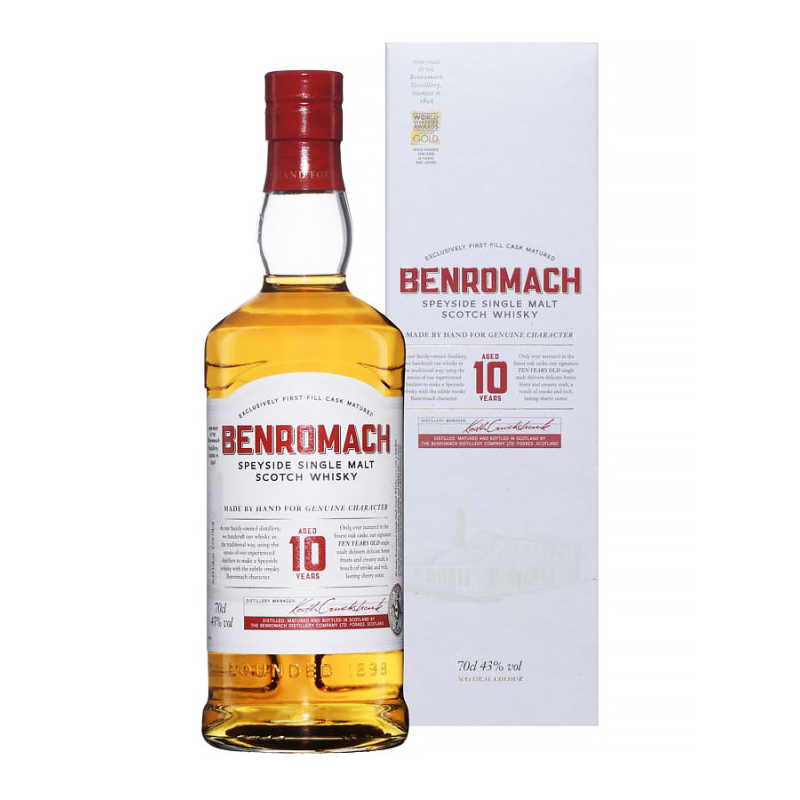 BENROMACH 10 ans 43%