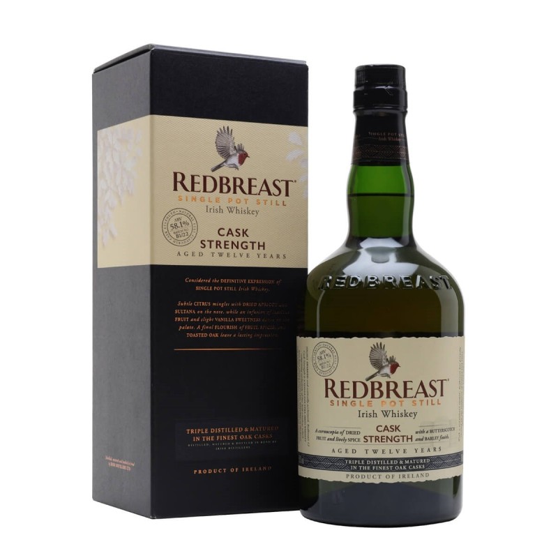REDBREAST 12 ans Single Pot Still Cask Strength 57.20%