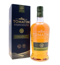TOMATIN 12 ans 43% 1 Litre