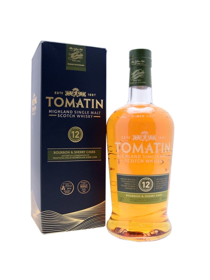 TOMATIN 12 years 43% 1 Liter TOMATIN 12 years 43% 1 Liter