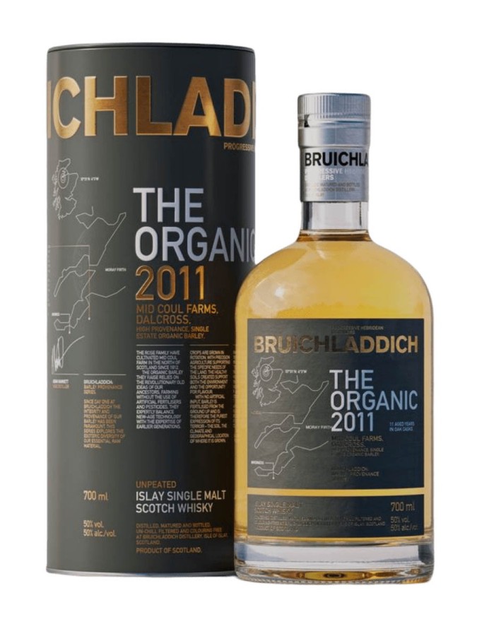 BRUICHLADDICH The Organic 2011 50% BRUICHLADDICH The Organic 2011 50%