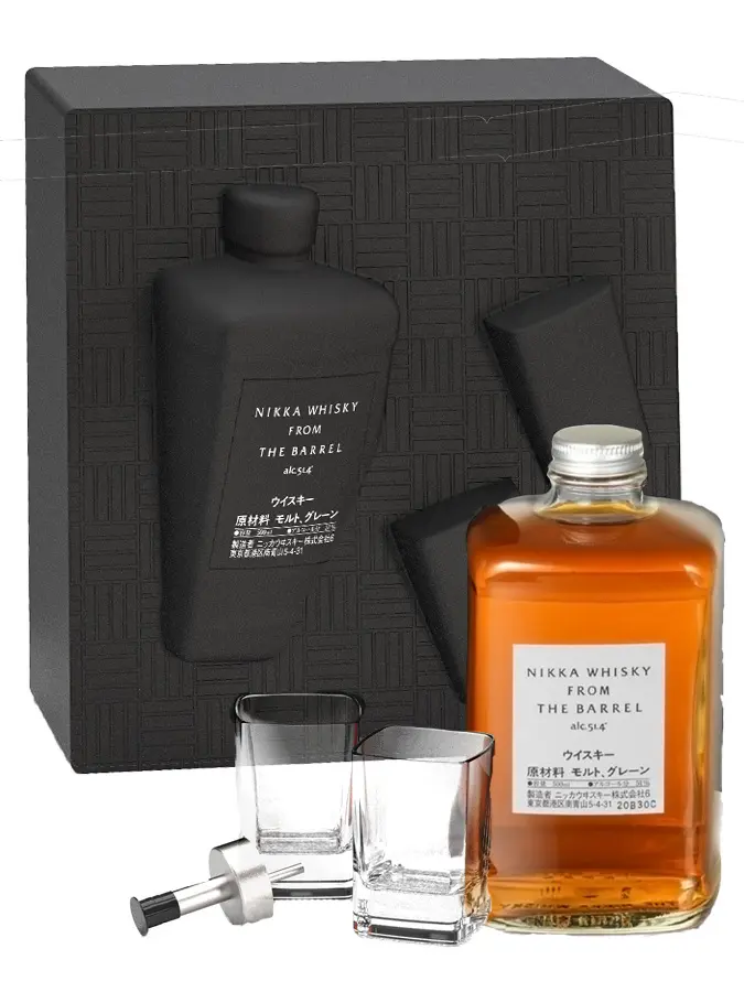 NIKKA From the Barrel Silhouette Box 2024 2 Glasses & Pourer 51.4% NIKKA From the Barrel Silhouette Box 2024 2 Glasses & Pourer 51.4%