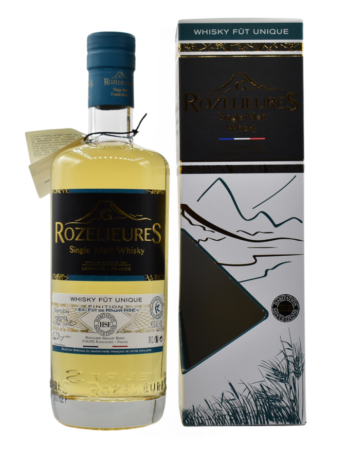 G.ROZELIEURES Exceptional Single Barrel HSE 43% (With case) G.ROZELIEURES Exceptional Single Barrel HSE 43% (With case)