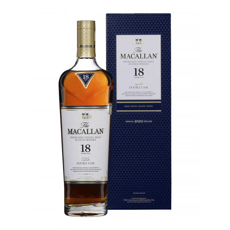 MACALLAN 18 Ans Double Cask 43% 2023