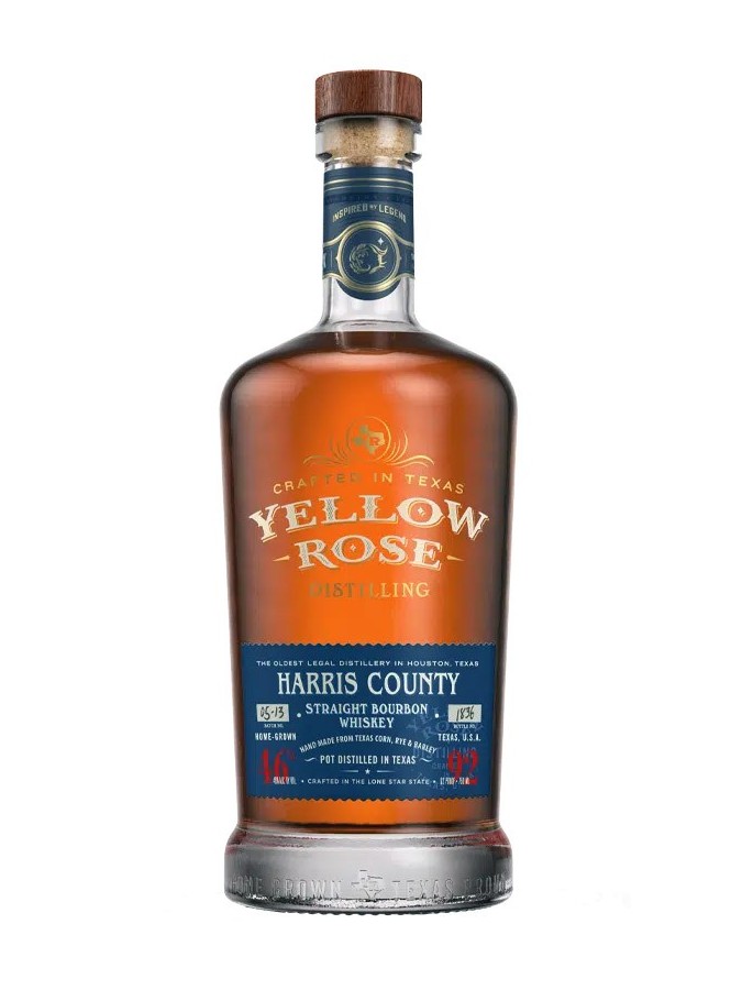 YELLOW ROSE Harris County Bourbon 46%