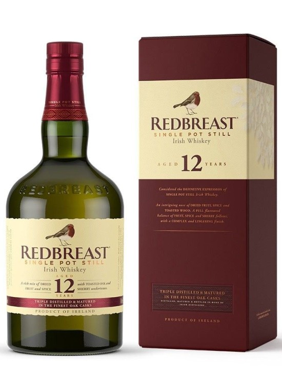 REDBREAST 12 ans Single Pot Still 40% REDBREAST 12 ans Single Pot Still 40%