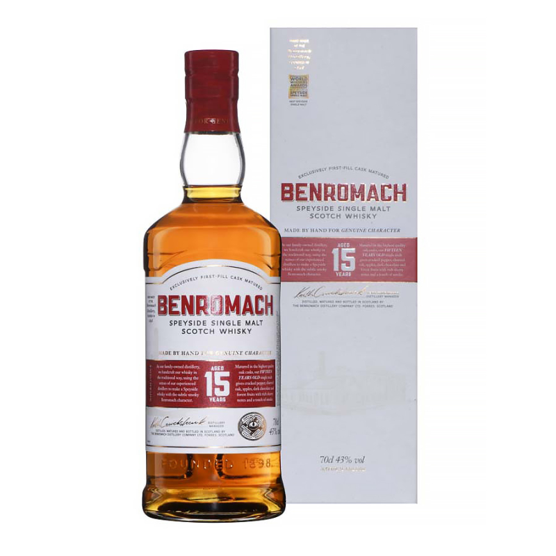 BENROMACH 15 ans 43%