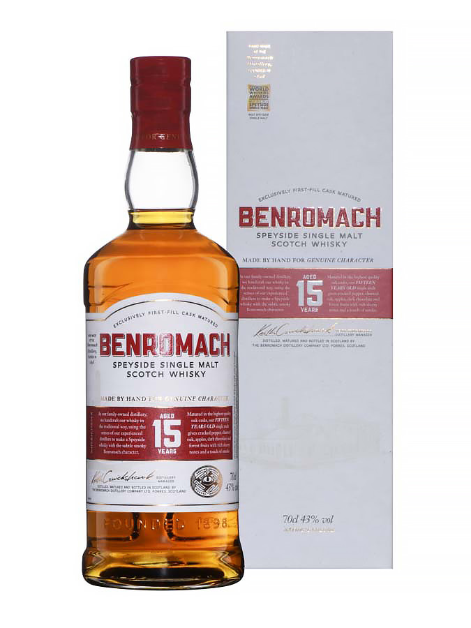 BENROMACH 15 ans 43% BENROMACH 15 ans 43%