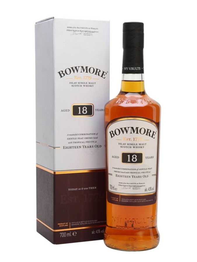 BOWMORE 18 ans 43% BOWMORE 18 ans 43%