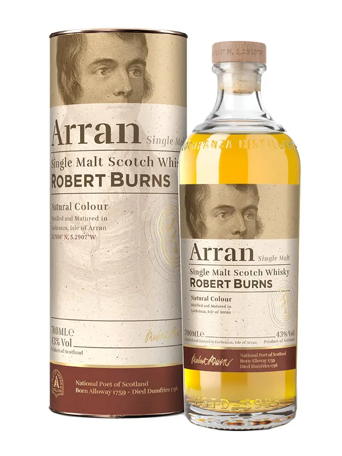 ARRAN Robert Burns Malt 43% ARRAN Robert Burns Malt 43%