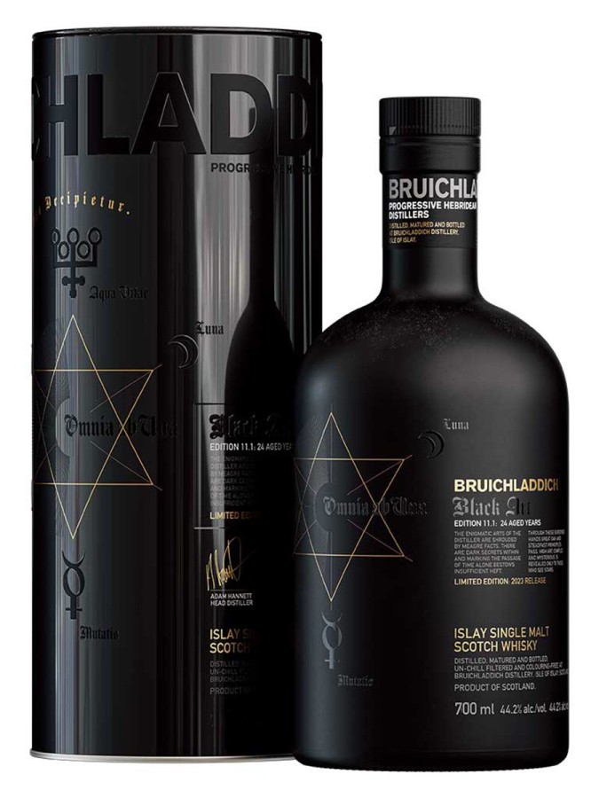 BRUICHLADDICH Black Art 11.1 24 Ans 44.2% (Edition 2023) BRUICHLADDICH Black Art 11.1 24 Ans 44.2% (Edition 2023)