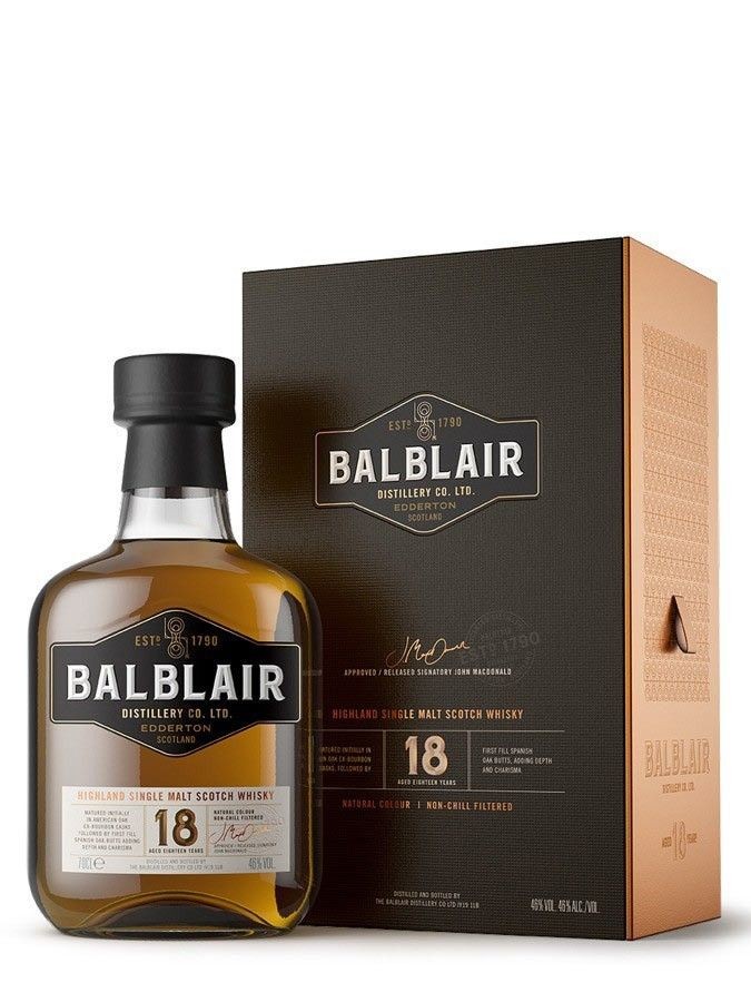 BALBLAIR 18 years old 46% BALBLAIR 18 years old 46%