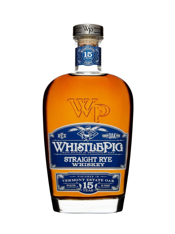 WHISTLE PIG 15 Ans Rye Whiskey 46% WHISTLE PIG 15 Ans Rye Whiskey 46%
