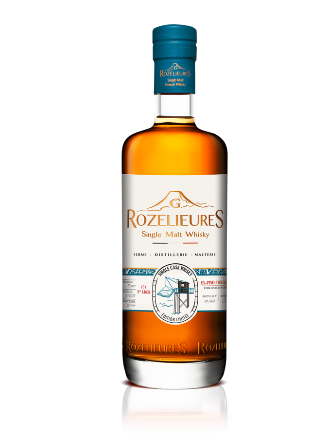 ROZELIEURES Exception Fût Unique Pineau des Charentes 43% (Avec étui). ROZELIEURES Exception Fût Unique Pineau des Charentes 43% (Avec étui).