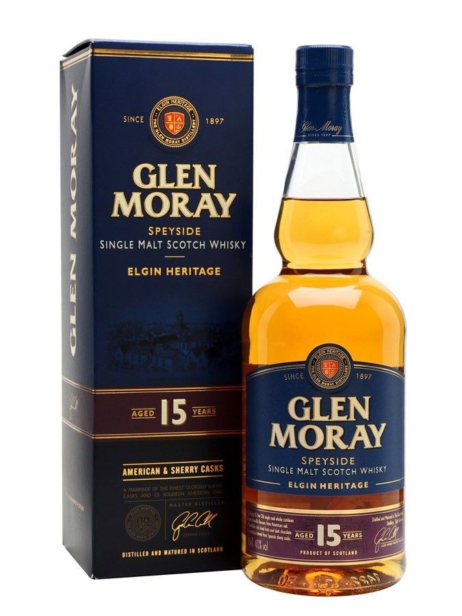 GLEN MORAY 15 ans 40% GLEN MORAY 15 ans 40%
