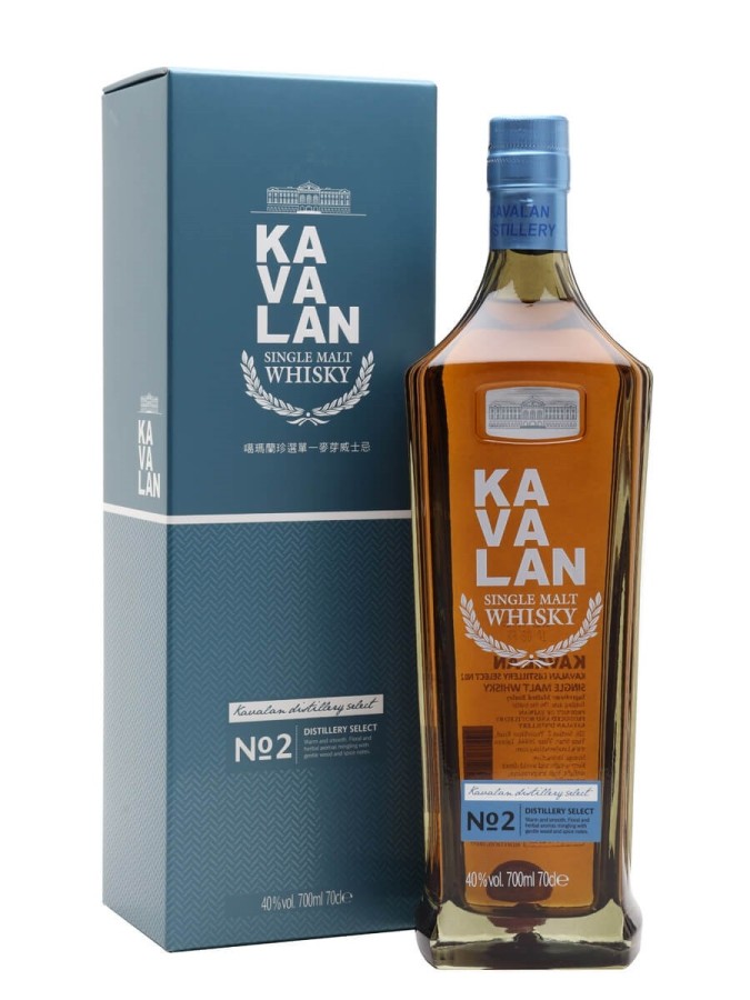 KAVALAN Distillery Select N°2 40% KAVALAN Distillery Select N°2 40%