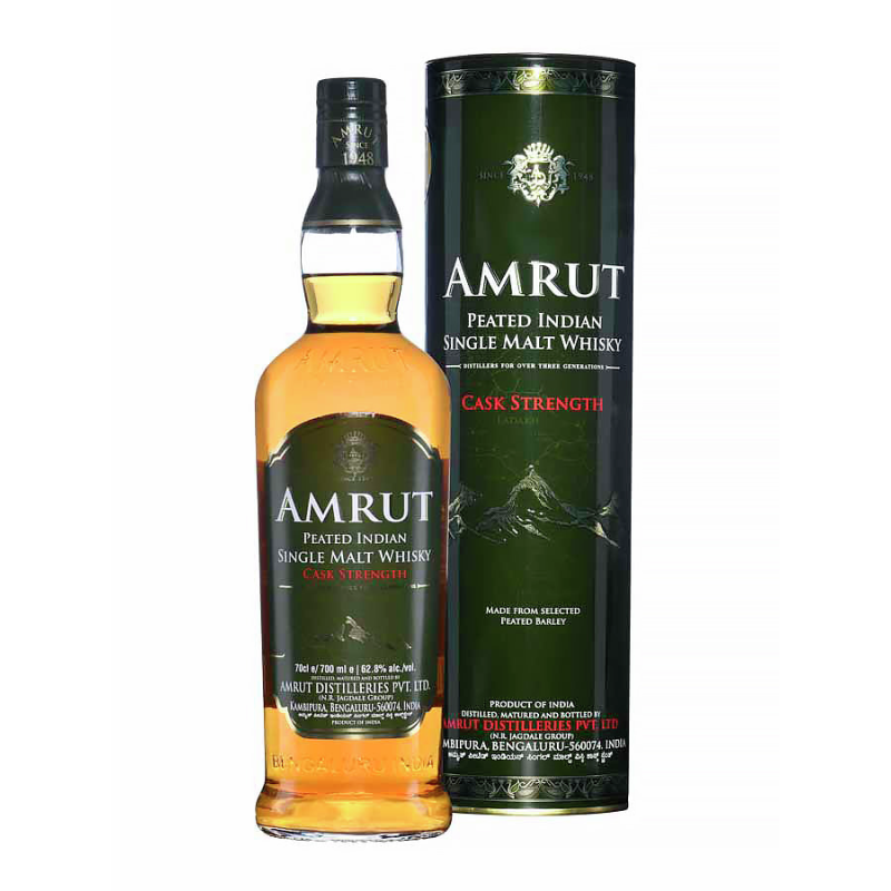 AMRUT Peated Cask Strength 62.8%