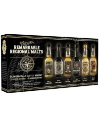 REMARKABLE REGIONAL MALTS Coffret 6 x 5 cl D.Laing 46,3%