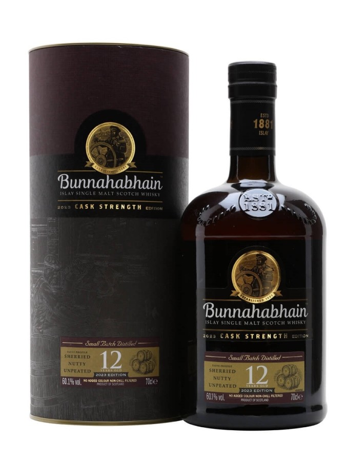 BUNNAHABHAIN 12 ans Cask Strength 2023 60.1% BUNNAHABHAIN 12 ans Cask Strength 2023 60.1%