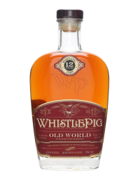 WHISTLE PIG 12 Ans Rye Whiskey Old World 43% (sans étui)