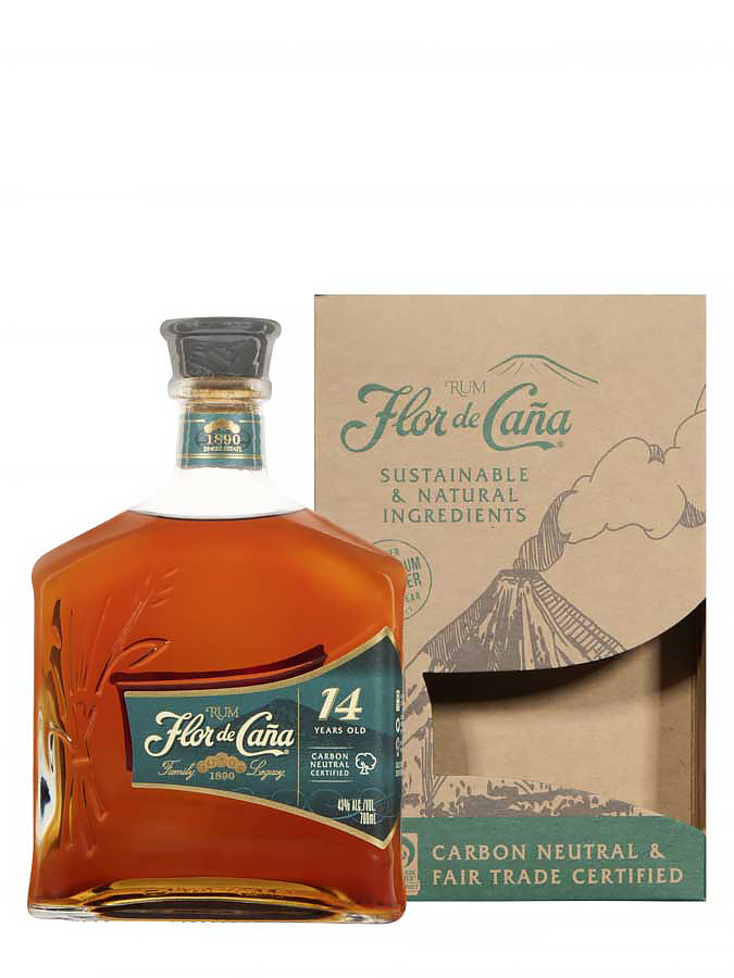 FLOR DE CANA 14 years 43% FLOR DE CANA 14 years 43%