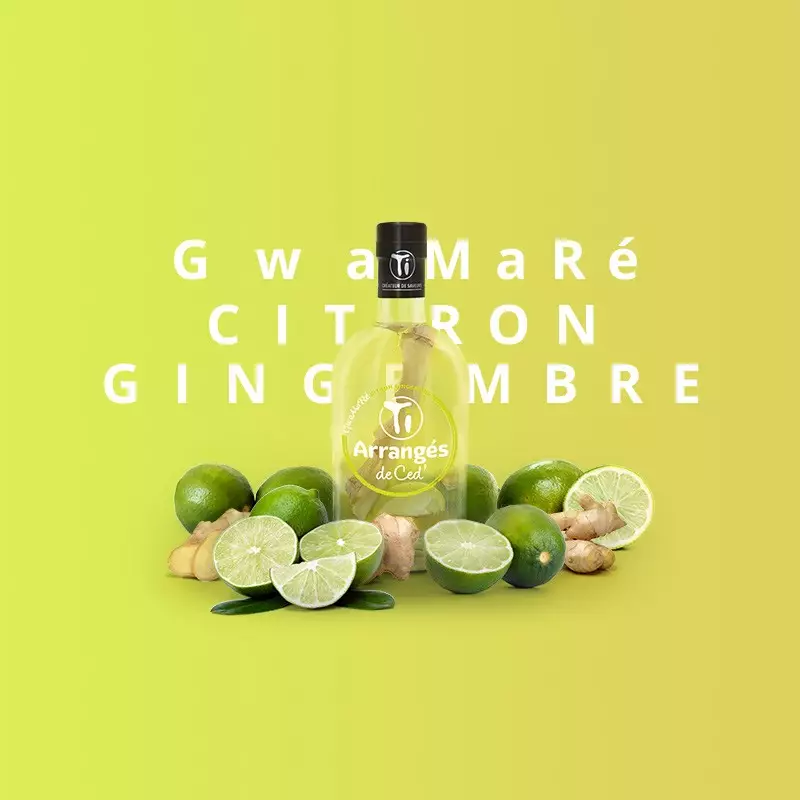 CED Arranged Rum - Gwamaré Lemon Ginger 32%