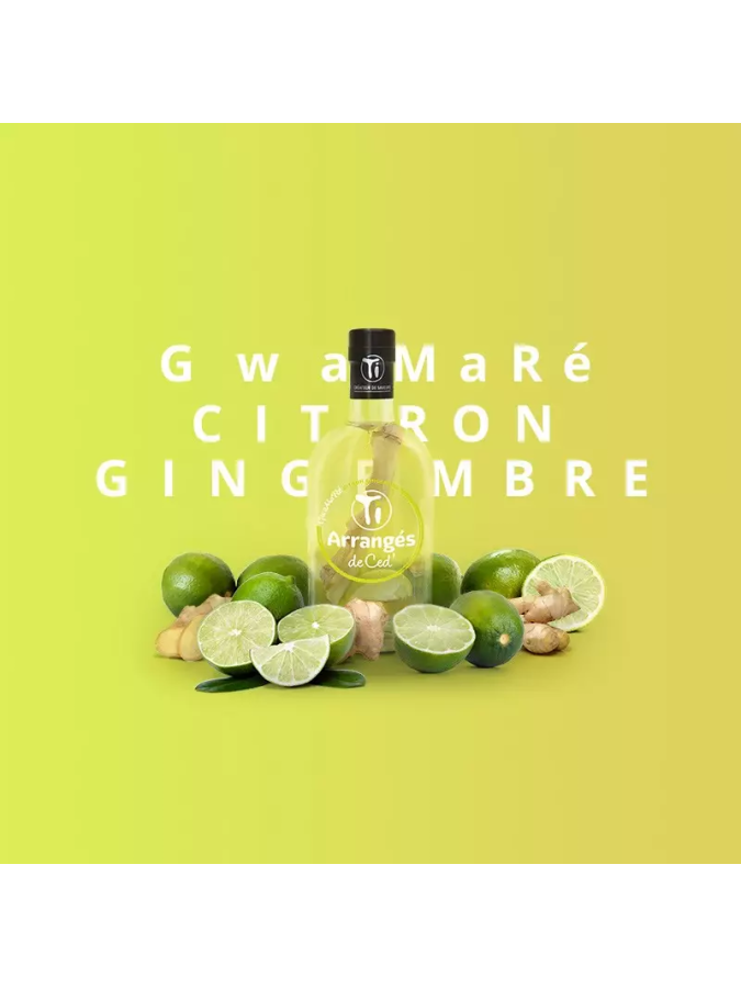 CED Arranged Rum - Gwamaré Lemon Ginger 32%