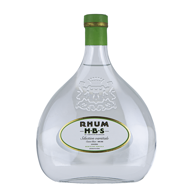 Rhums Blancs HBS Sélection Variétale (Canne Bleue) 55%