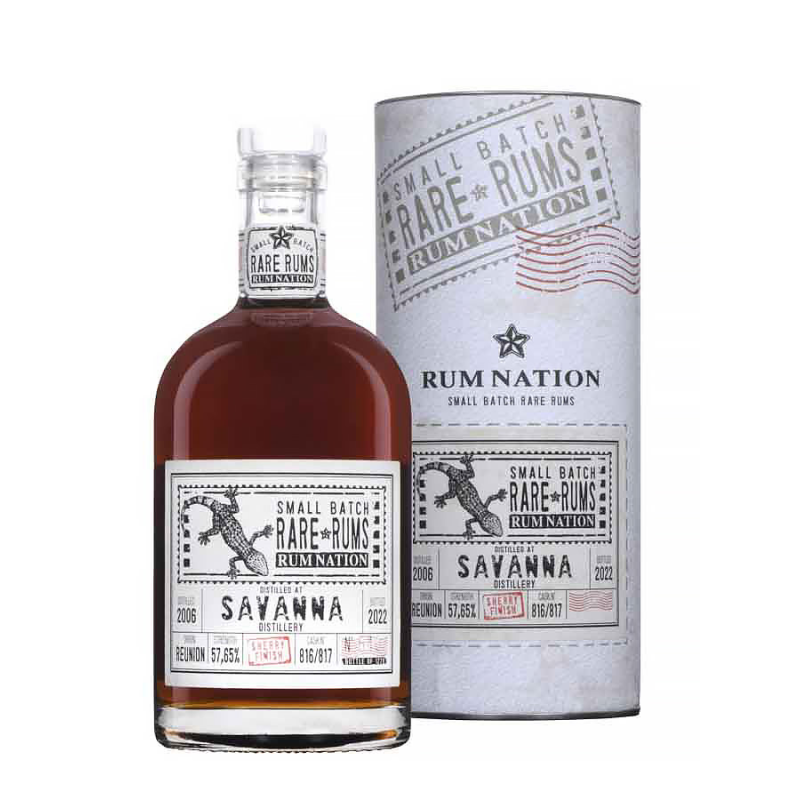 RUM NATION 2006 Savanna Traditionnel Sherry Finish 57,65%