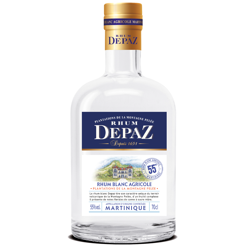 DEPAZ Rhum blanc 55%