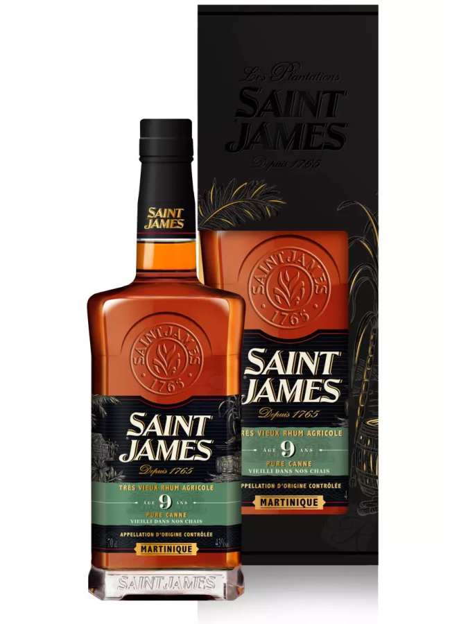 SAINT JAMES Very Old Rum 9 Years 43%