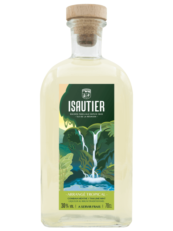 ISAUTIER Tropical Combava Mint Arranged Rum 30% 70cl