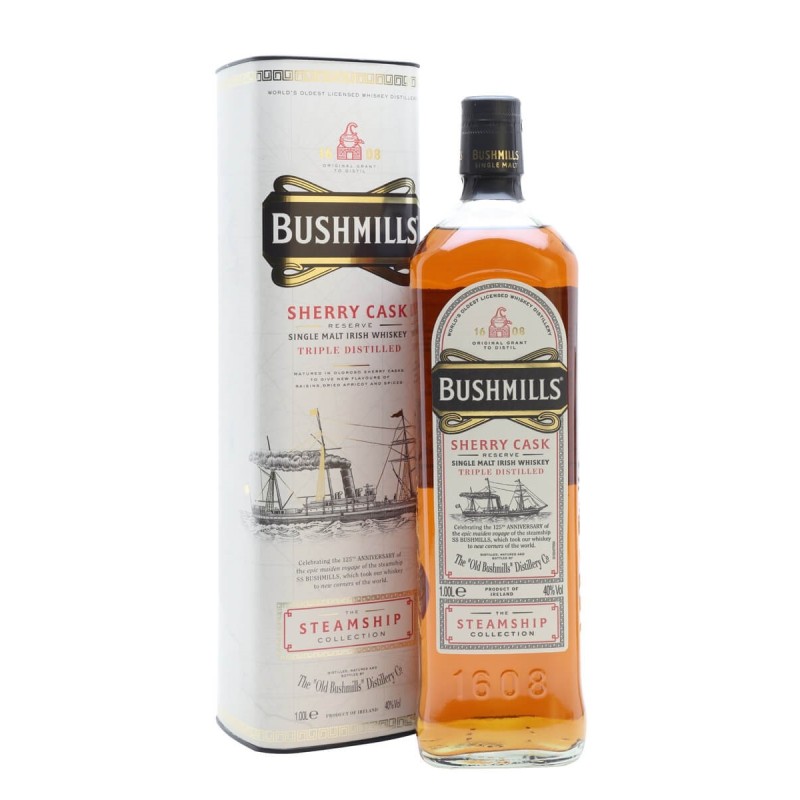 BUSHMILLS Sherry Cask Steamship 40% 1 Litre