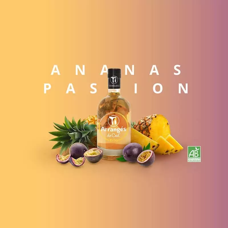 CED Arranged Rum - Organic Pineapple Passion 21%
