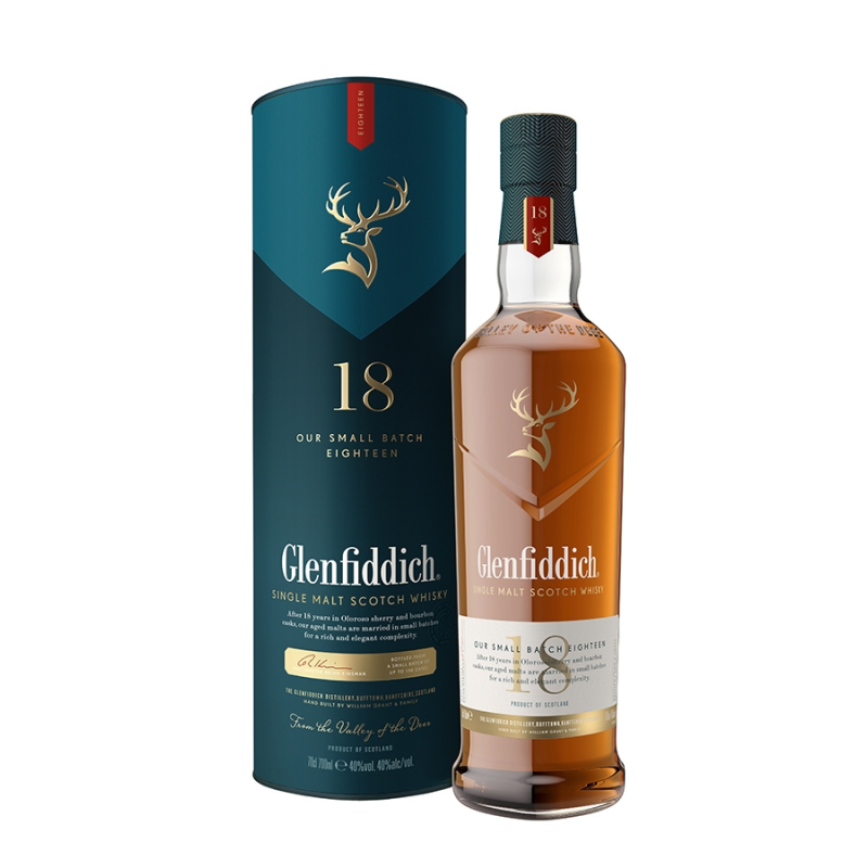 GLENFIDDICH 18 ans 40%