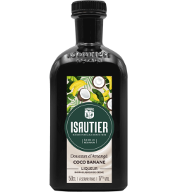 Liqueur ISAUTIER Coco Banane 17% 50cl