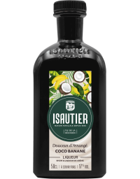 Liqueur ISAUTIER Coco Banane 17% 50cl