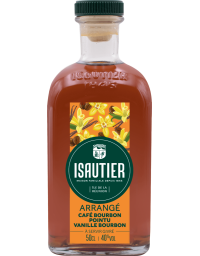 Rhum Arrangé ISAUTIER Café Bourbon Pointu Vanille Bourbon 40% 50cl