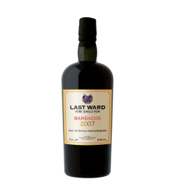 LAST WARD 2007 Vélier (Mount Gay) 60% (With case)