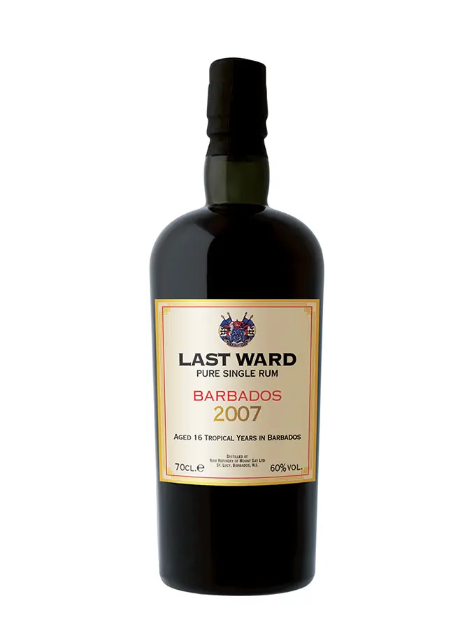 LAST WARD 2007 Vélier (Mount Gay) 60% (With case) LAST WARD 2007 Vélier (Mount Gay) 60% (With case)