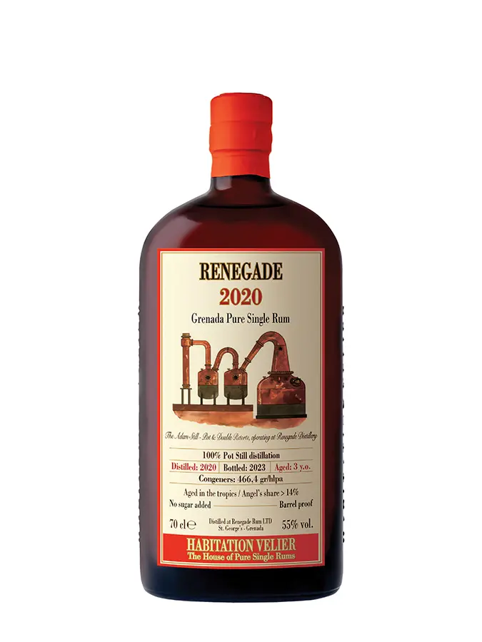 RENEGADE 3 Years 2020 Habitation Velier 55% (with case) RENEGADE 3 Years 2020 Habitation Velier 55% (with case)