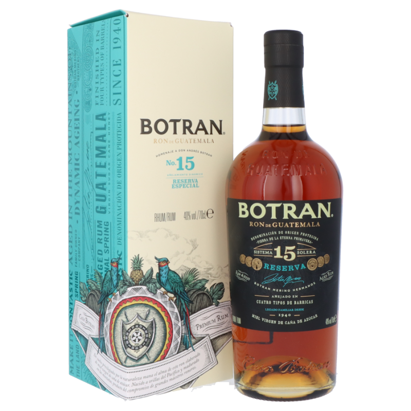 BOTRAN 15 ans Reserva Solera 40%