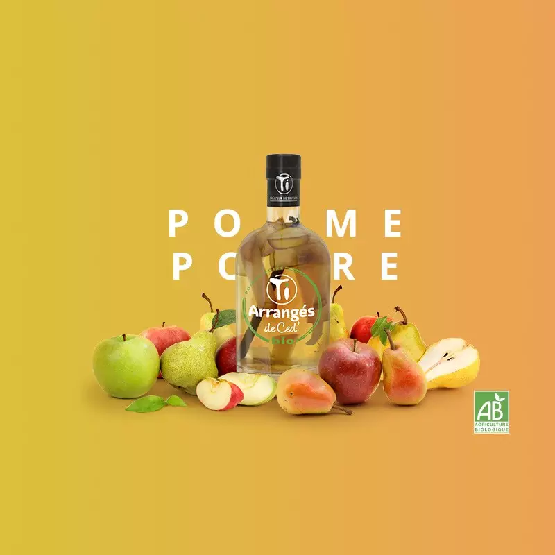 CED Arranged Rum - Organic Apple Pear 21%