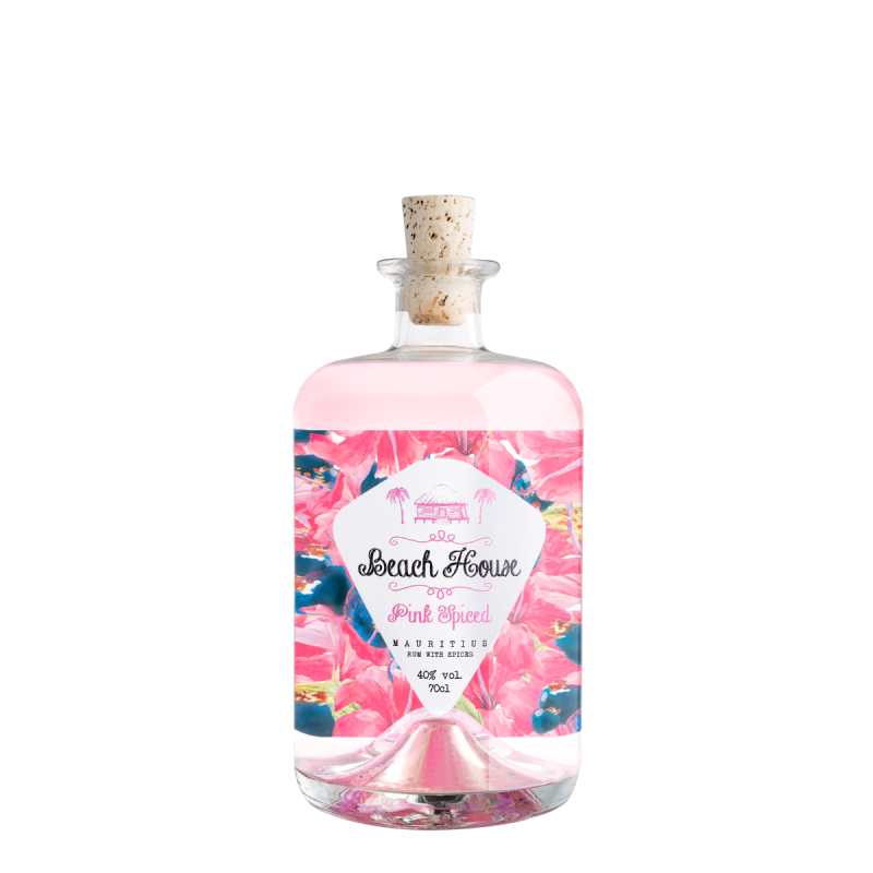BEACH HOUSE Rhum Spiced Pink 40%