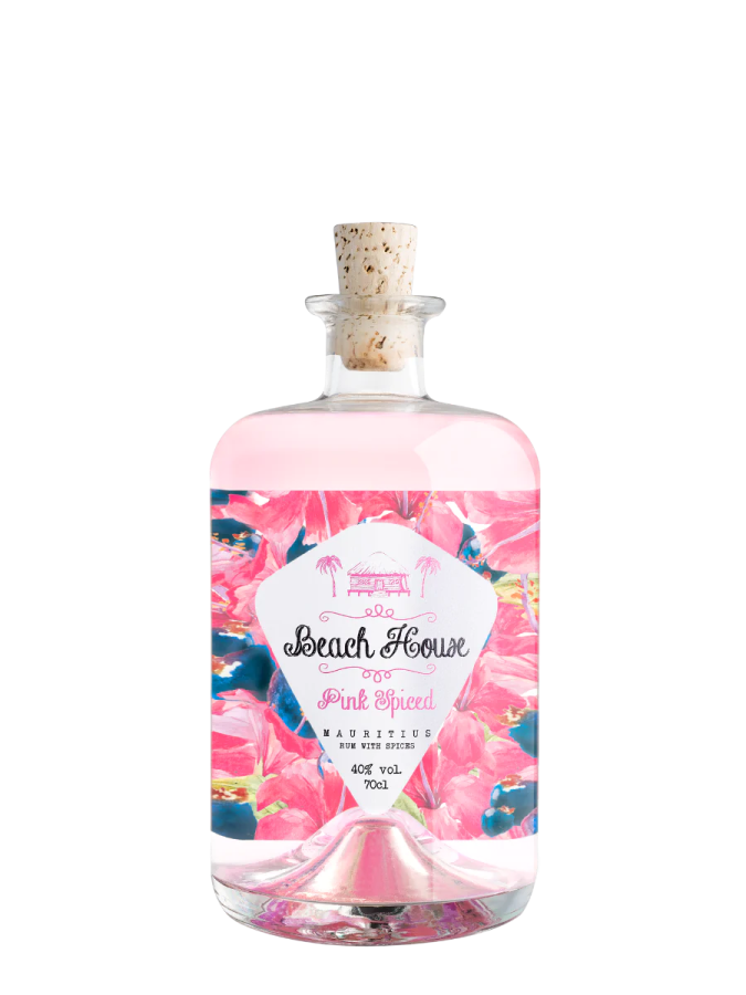 BEACH HOUSE Rhum Spiced Pink 40% BEACH HOUSE Rhum Spiced Pink 40%