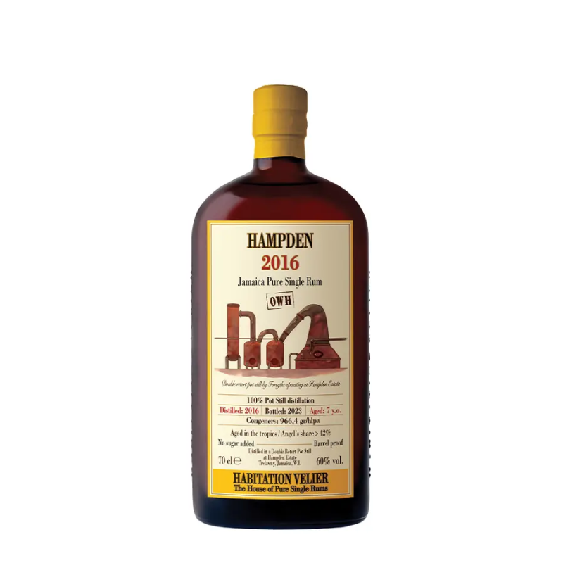 HAMPDEN 7 Years 2016 OWH Vélier 60% (With case)
