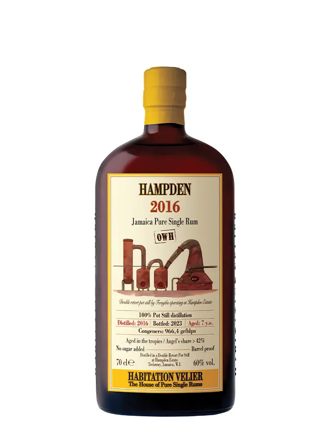 HAMPDEN 7 Years 2016 OWH Vélier 60% (With case) HAMPDEN 7 Years 2016 OWH Vélier 60% (With case)