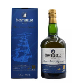MONTEBELLO Old Rum 6 Years 42% (New case)