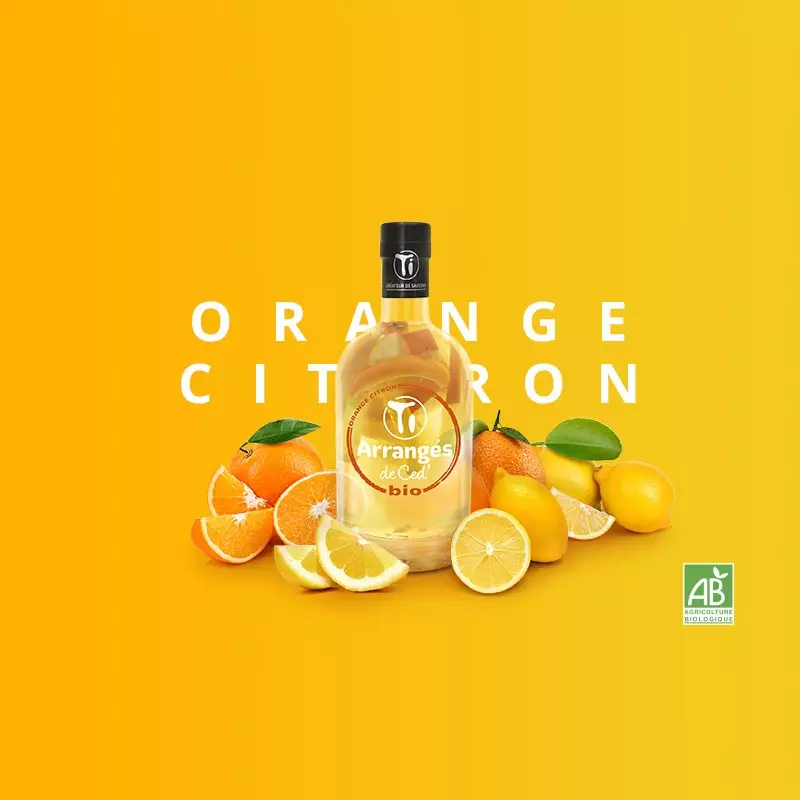 CED Arranged Rum - Organic Orange Lemon 21%